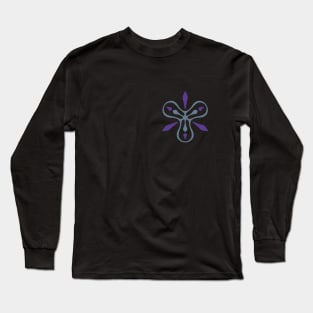 Triangle Flower Long Sleeve T-Shirt